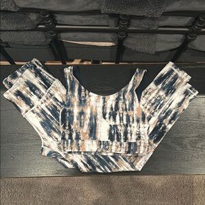 Tie-Dye Sleeveless Top